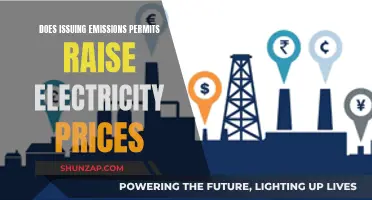 Electricity Prices: Impact of Emissions Permits