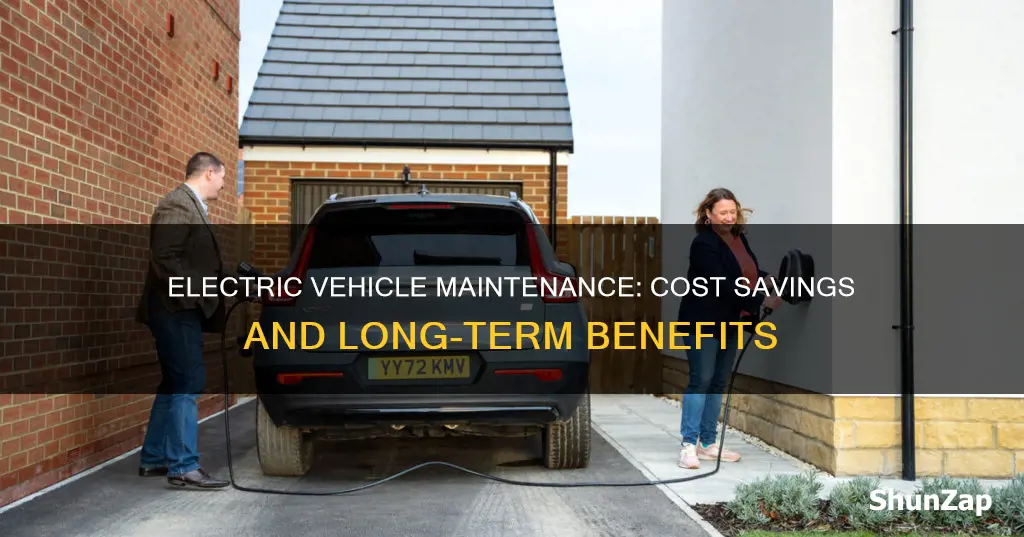 does it cost less to maintain a fully electric vehicle