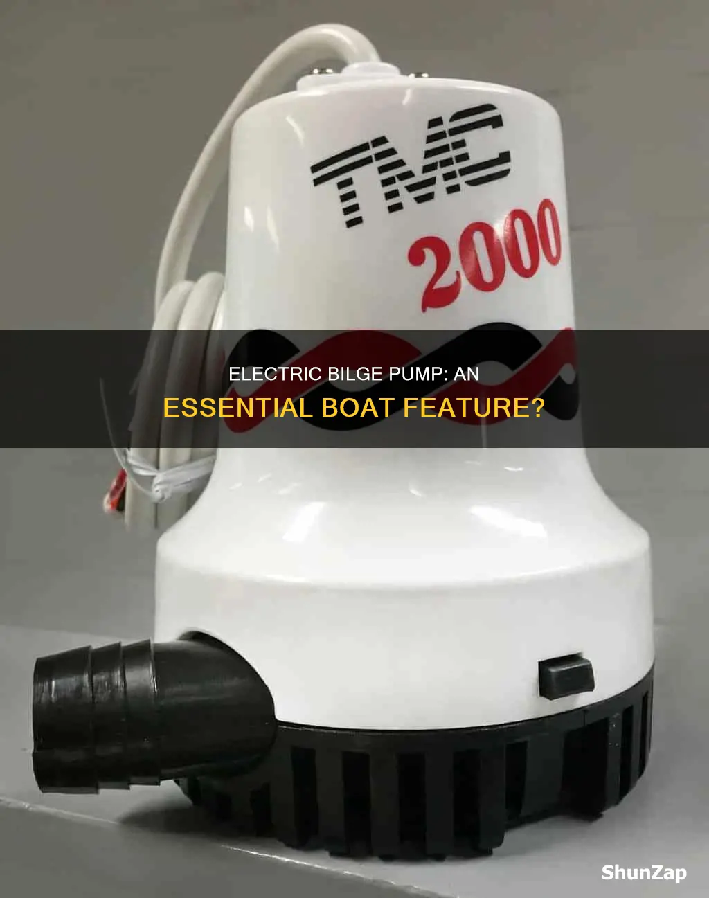does it have a electric bilg pump