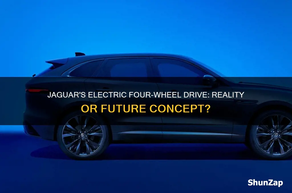 does jaguar have a four wheel drive electric car