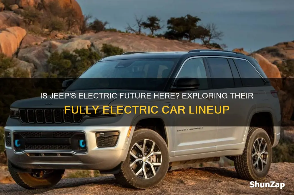 does jeep have a fully electric car