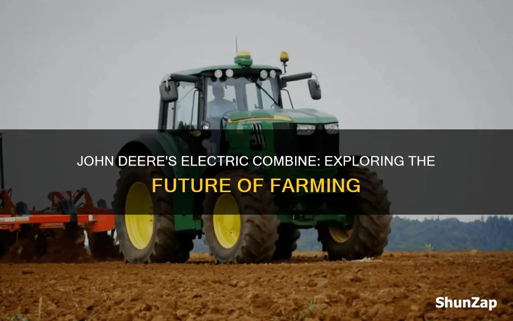 does john deere have an electric combine