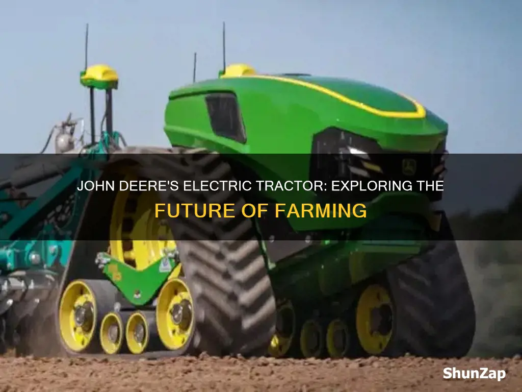 does john deere have an electric tractor