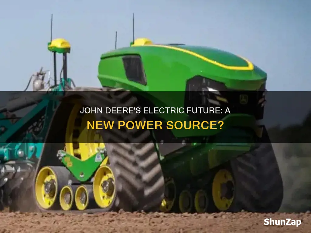 does john deere want to go electric