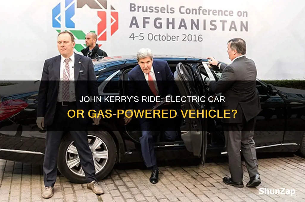 does john kerry drive an electric car