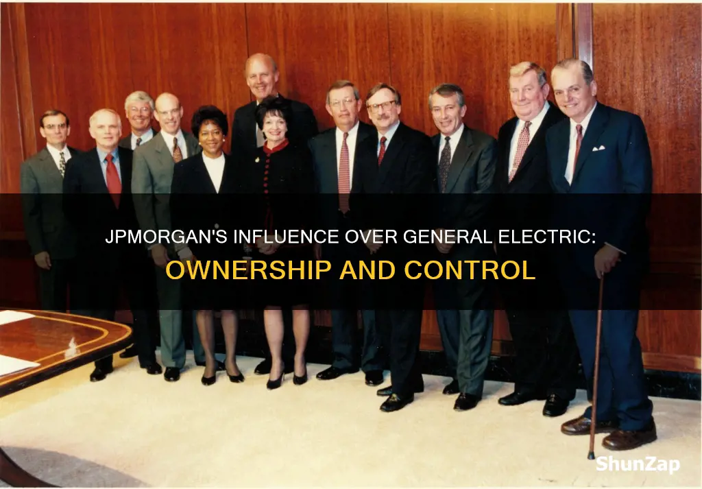 does jp morgan still own general electric