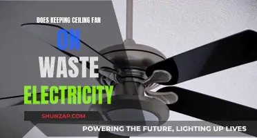 Ceiling Fan Electricity Consumption: Waste or Worth It?