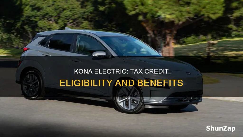 does kona electric qualify for tax credit