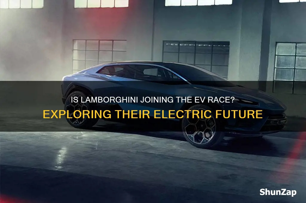 does lamborghini have an all-electric car