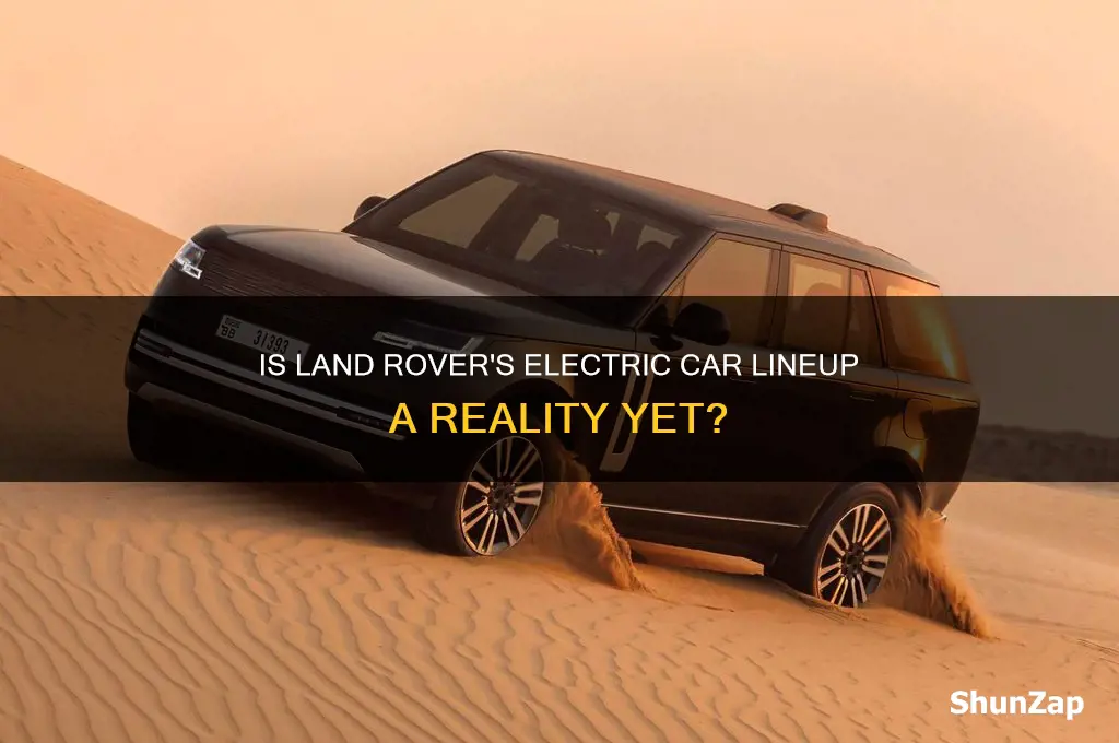 does land rover have an electric car