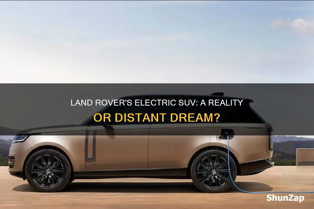does land rover have an electric suv