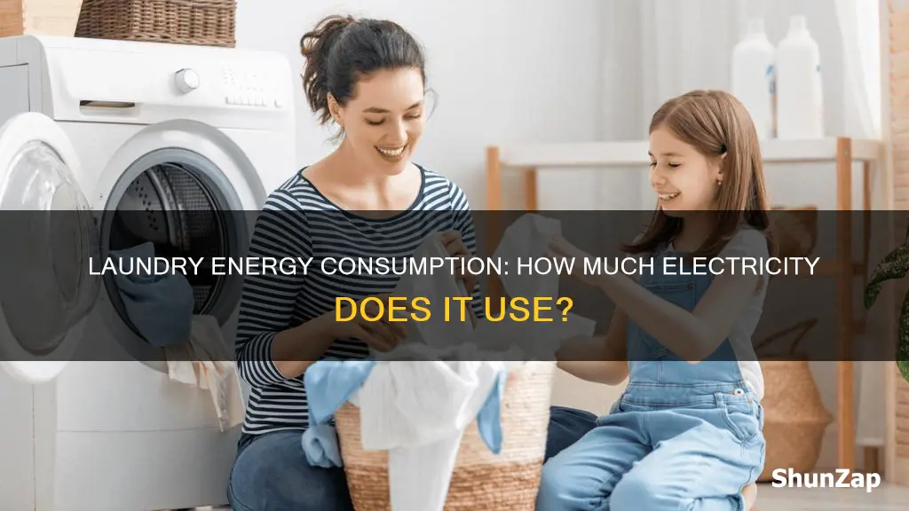 does laundry require a lot of electricity