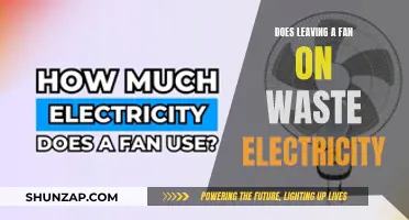 Running Fans: Energy Waste or Efficient Cooling?
