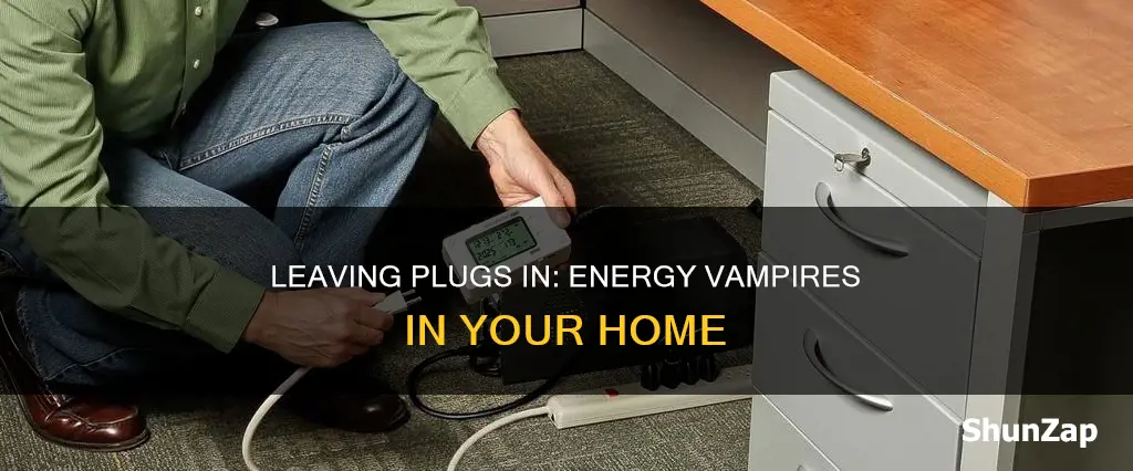 does leaving a plug in waste electricity