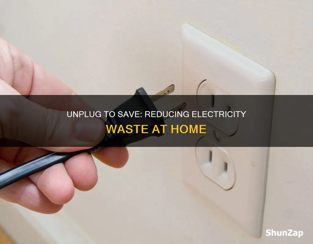 does leaving appliances plugged in waste electricity