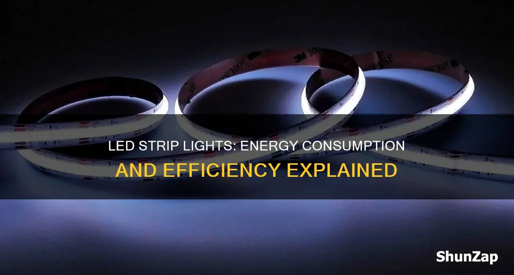 does led strip light consume more electricity