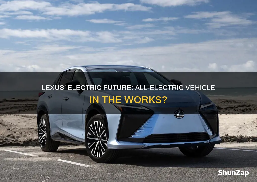 does lexus have an all electric vehicle