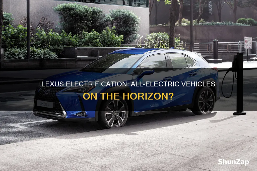 does lexus have an all electric vehicle