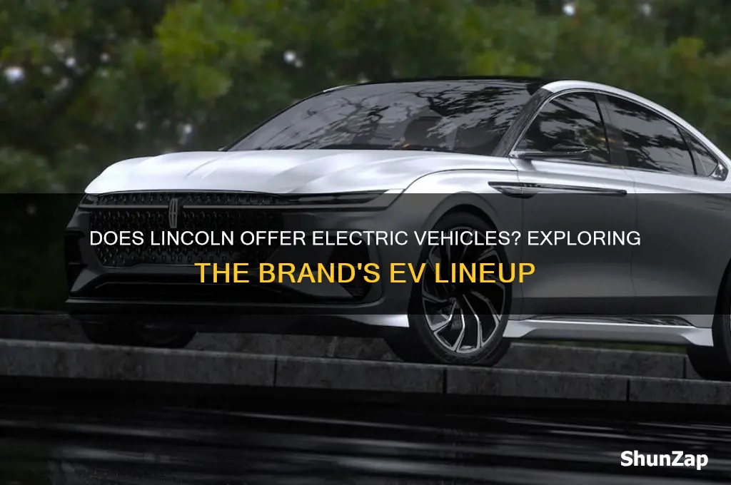 does lincoln make electric cars