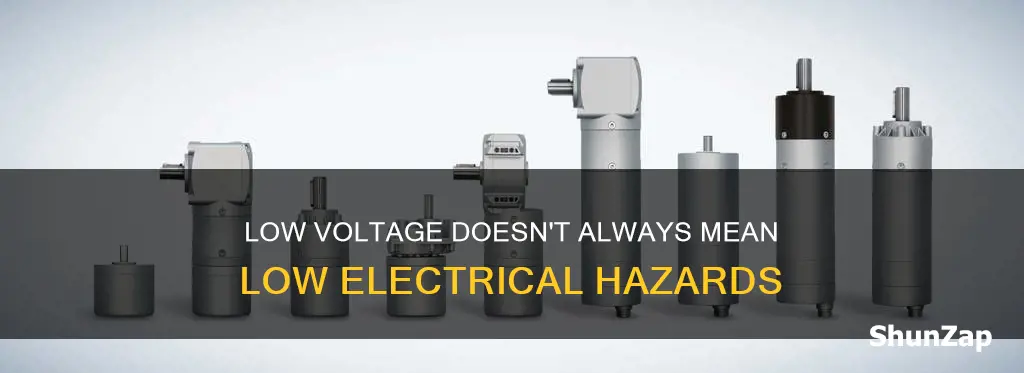 does low voltage mean low electrical hazards