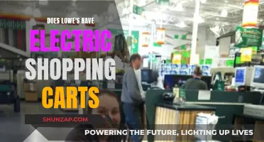 Electric Shopping Carts: Availability at Lowe's Stores