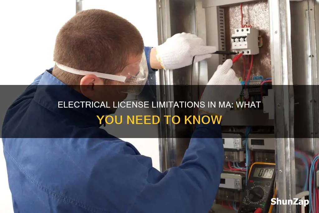 does ma have a limited electrical license