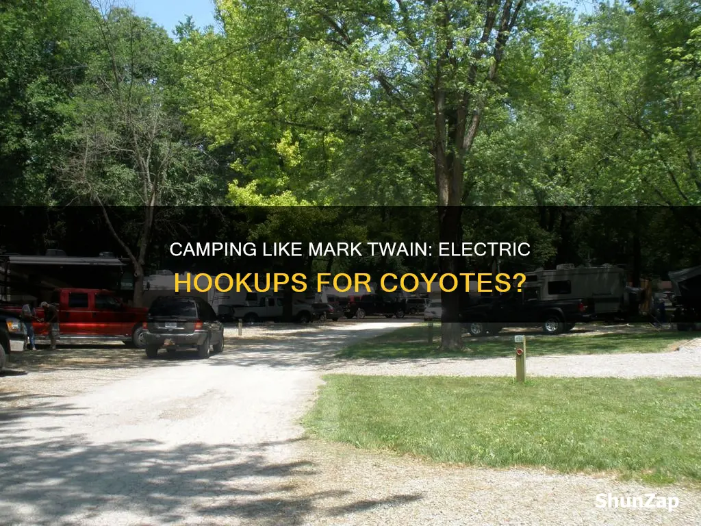 does mark twain coyote have electric hookups