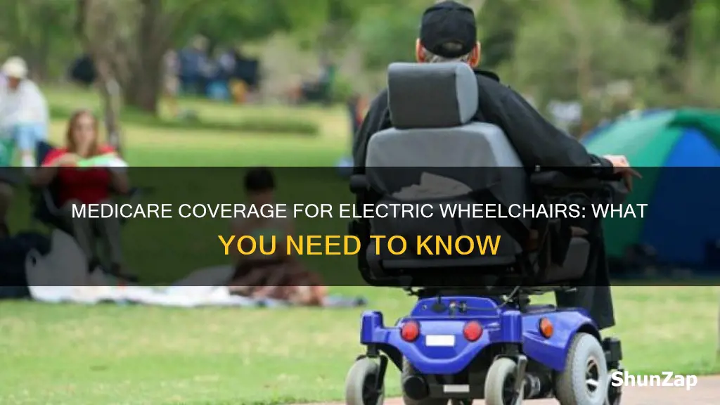 does medicare help pay for electric wheelchairs