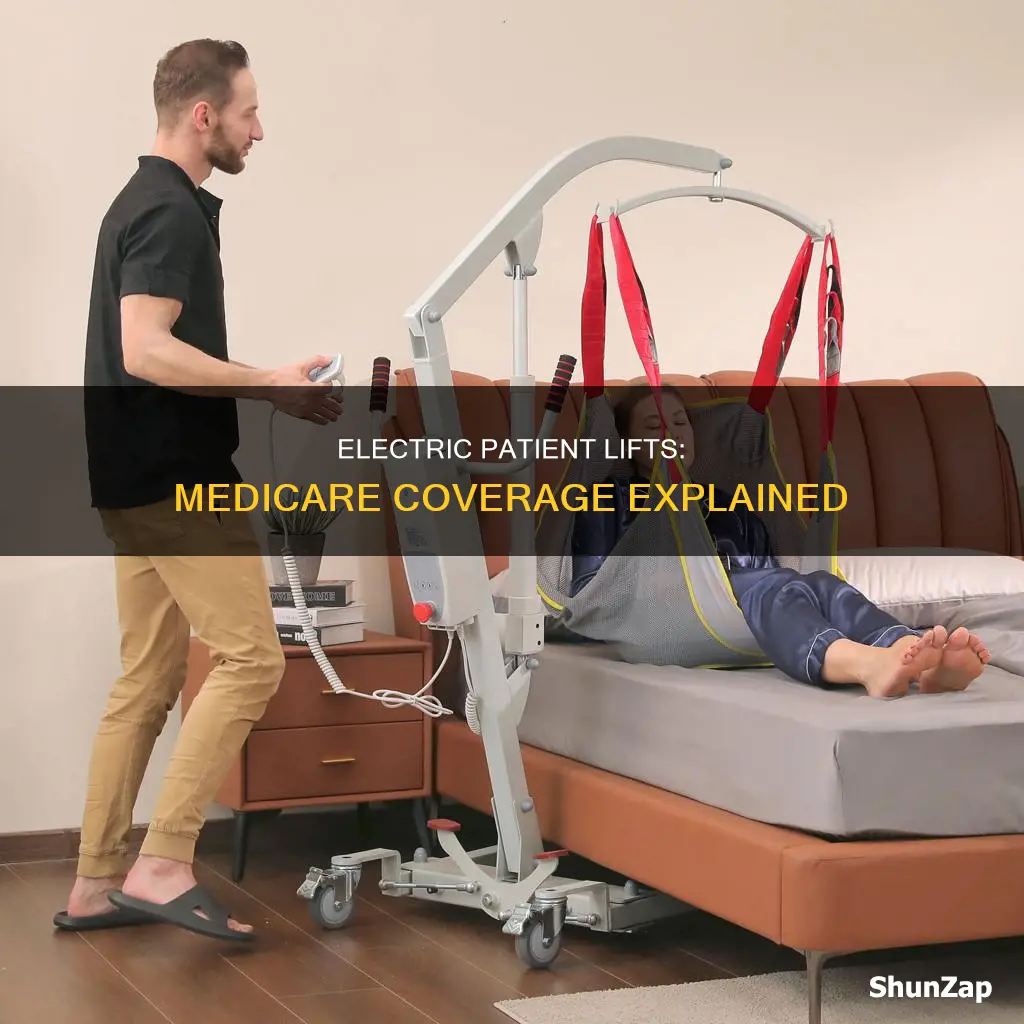 does medicare pay for electric patient lifts