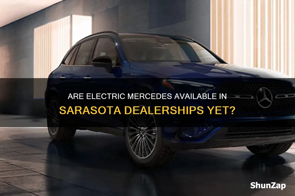 does mercedes in sarasota have electric cars as yet
