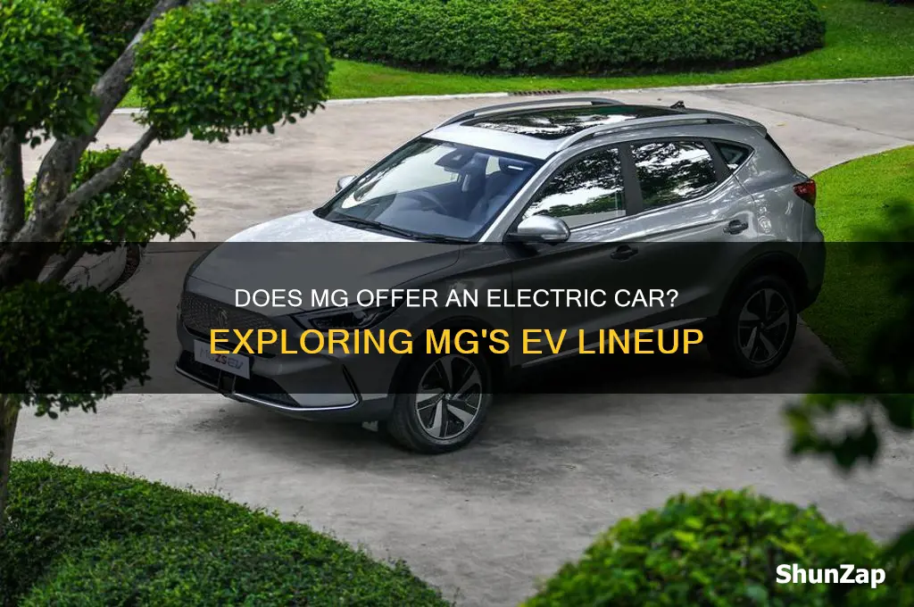 does mg have an electric car