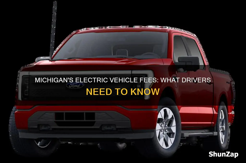 does michigan charge a fee to use an electric car
