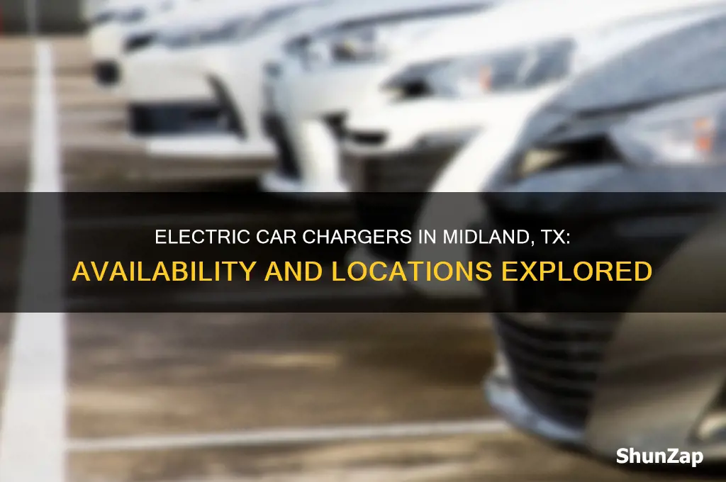 does midland tx have electric car chargers