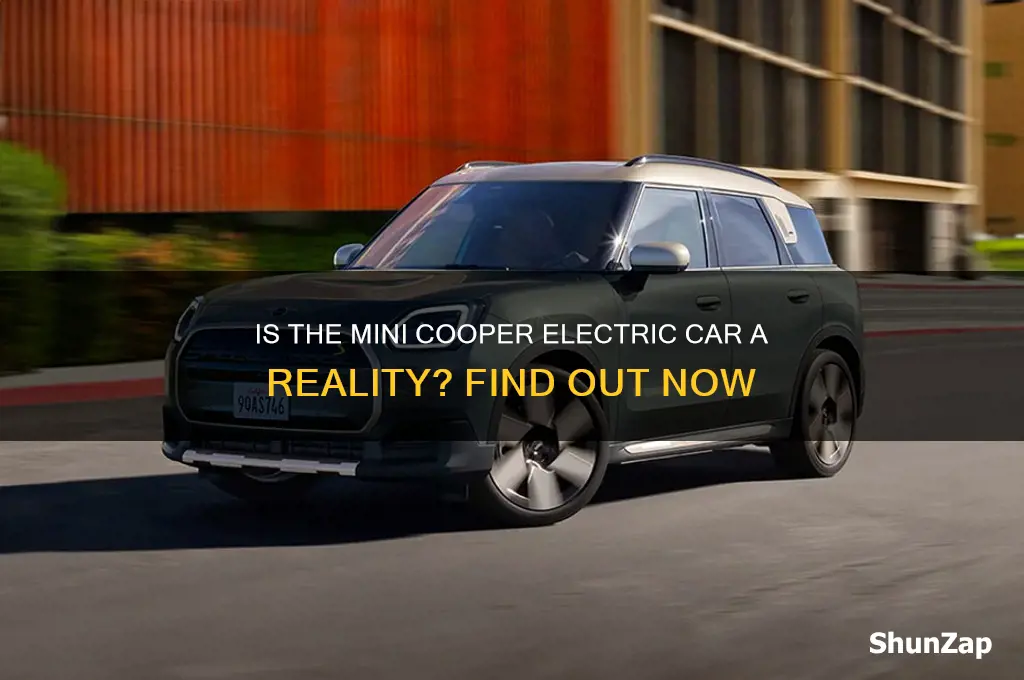 does mini cooper make an electric car