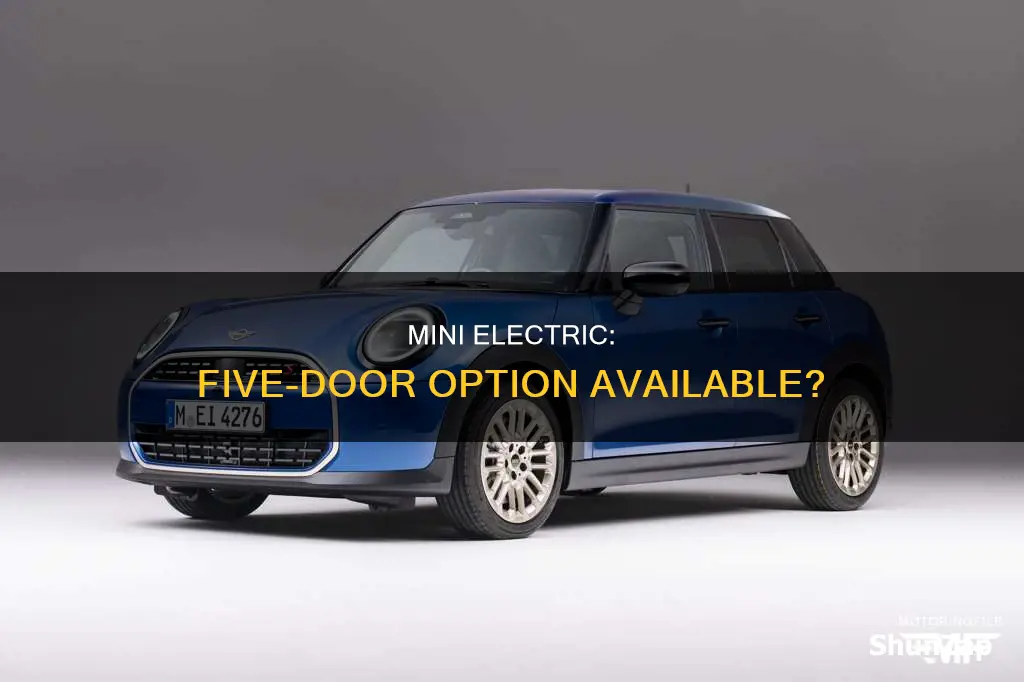 does mini electric come in 5 door