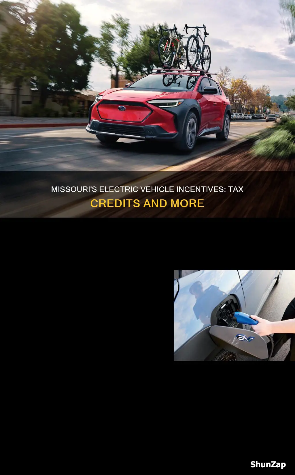 does missouri have electric vehicle tax credit