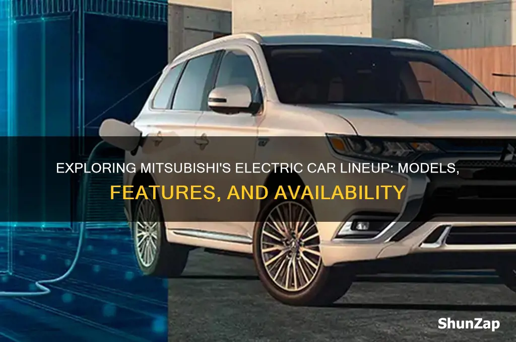does mitsubishi have a electric car