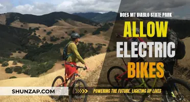 Electric Bikes in Mt. Diablo State Park: Allowed or Not?