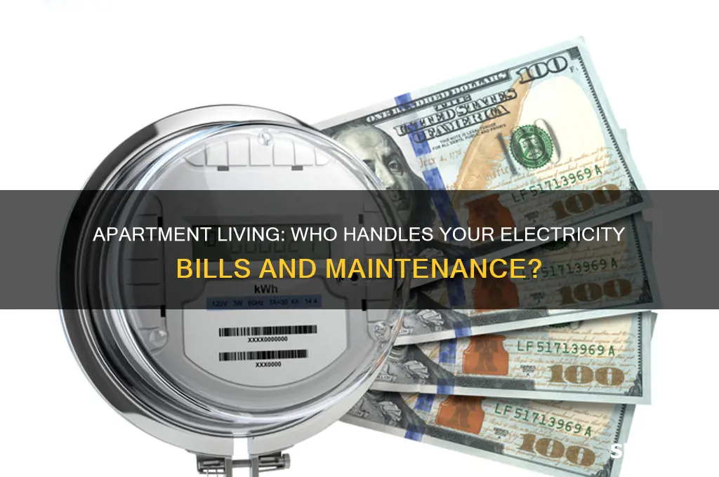 does my apartment htake care of electric company