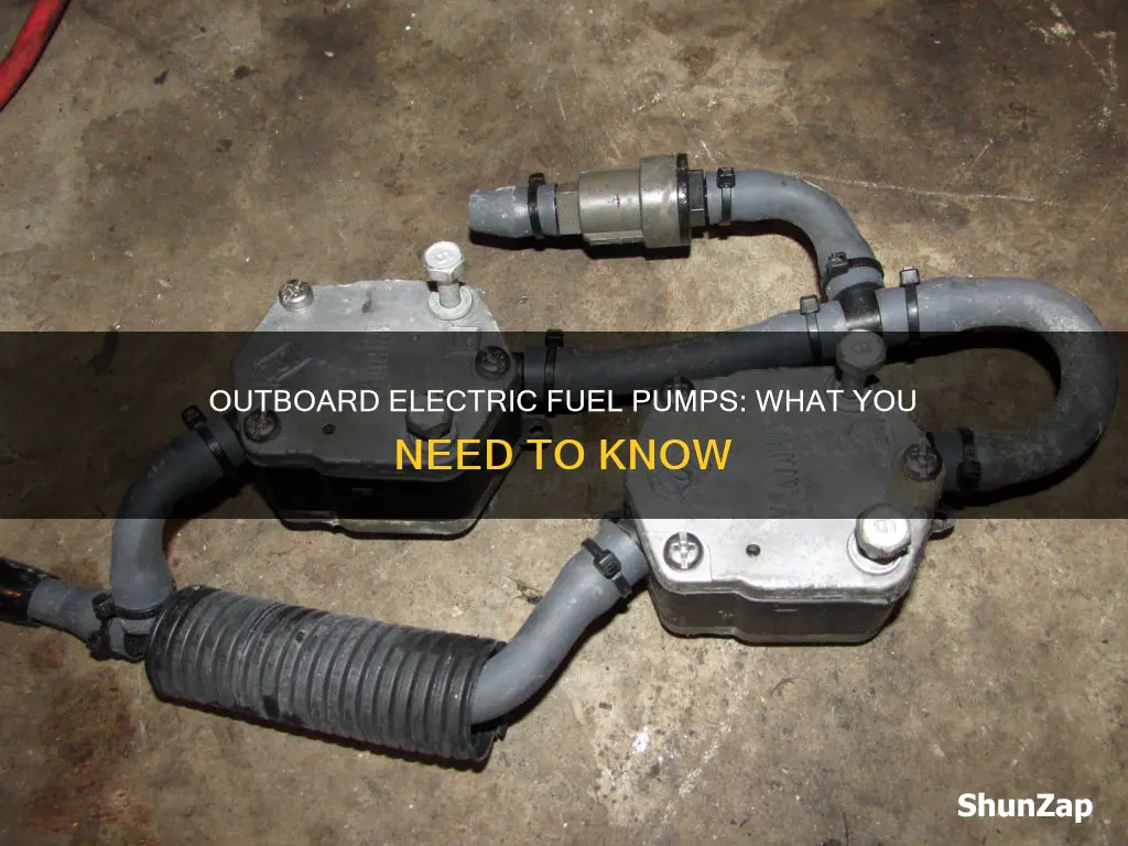 does my outboard have electric fuel pump