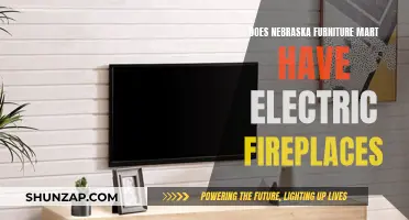 Nebraska Furniture Mart's Electric Fireplace Options Explored