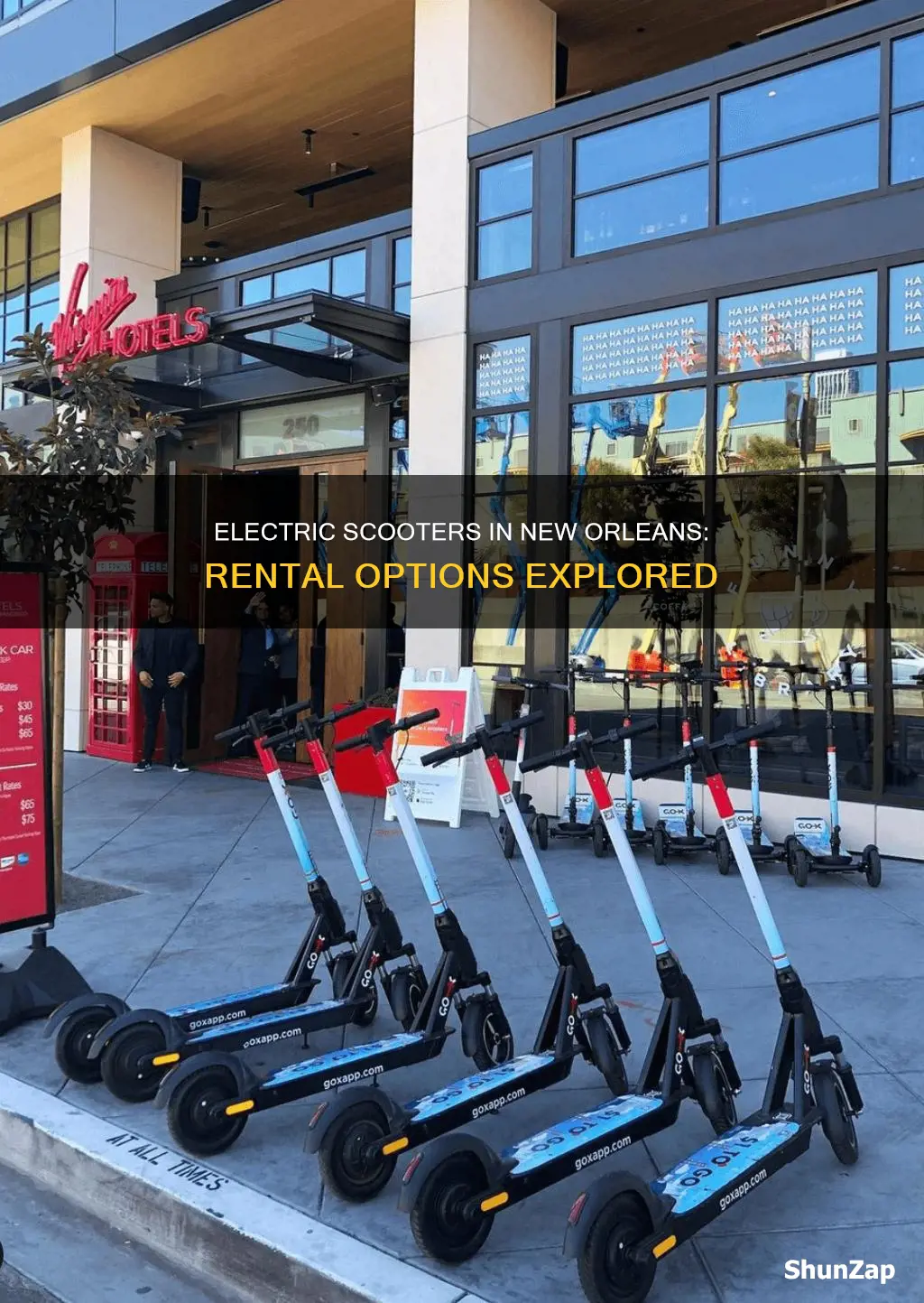 does new orleans have electric rental scooters