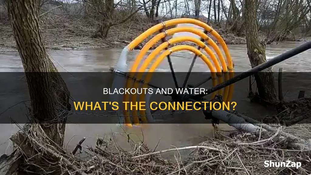 does no electricity mean no water