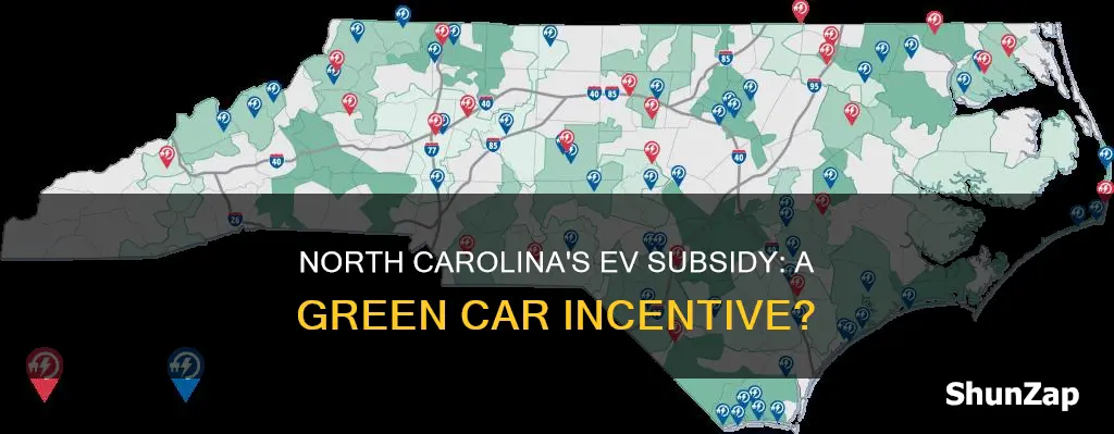 does north carolina have any subsidies for electric vehicles