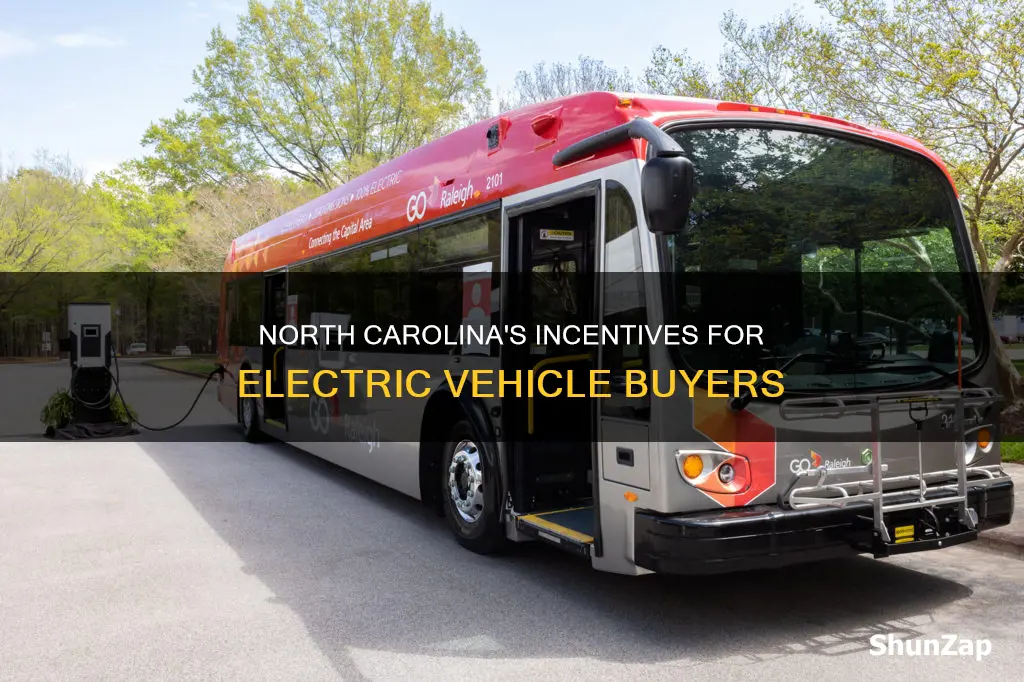 does north carolina have any subsidies for electric vehicles