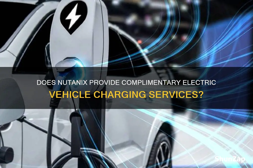 does nutanix offer free electric car charging