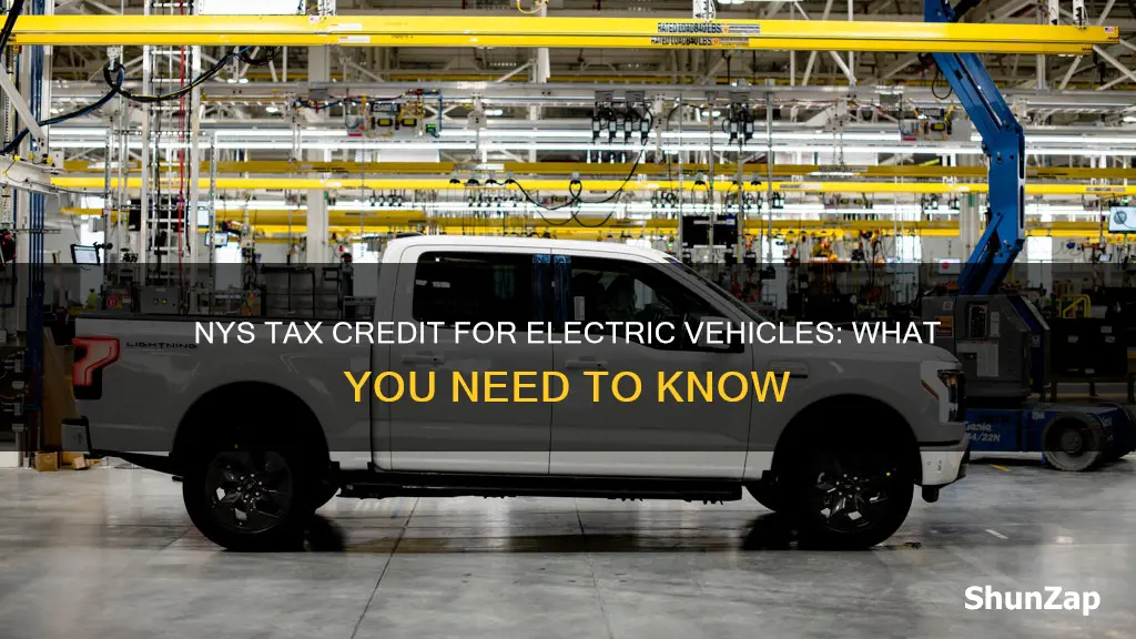 does nys have a tax credit for electric vehicles