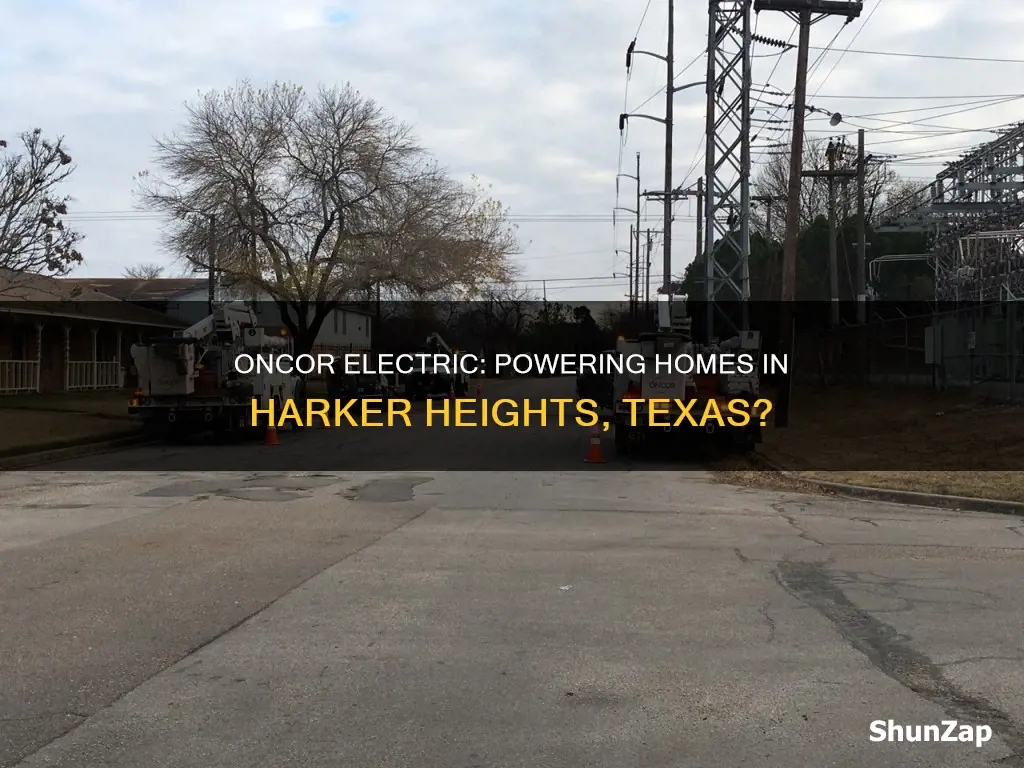does oncor electric serve harker heights texas