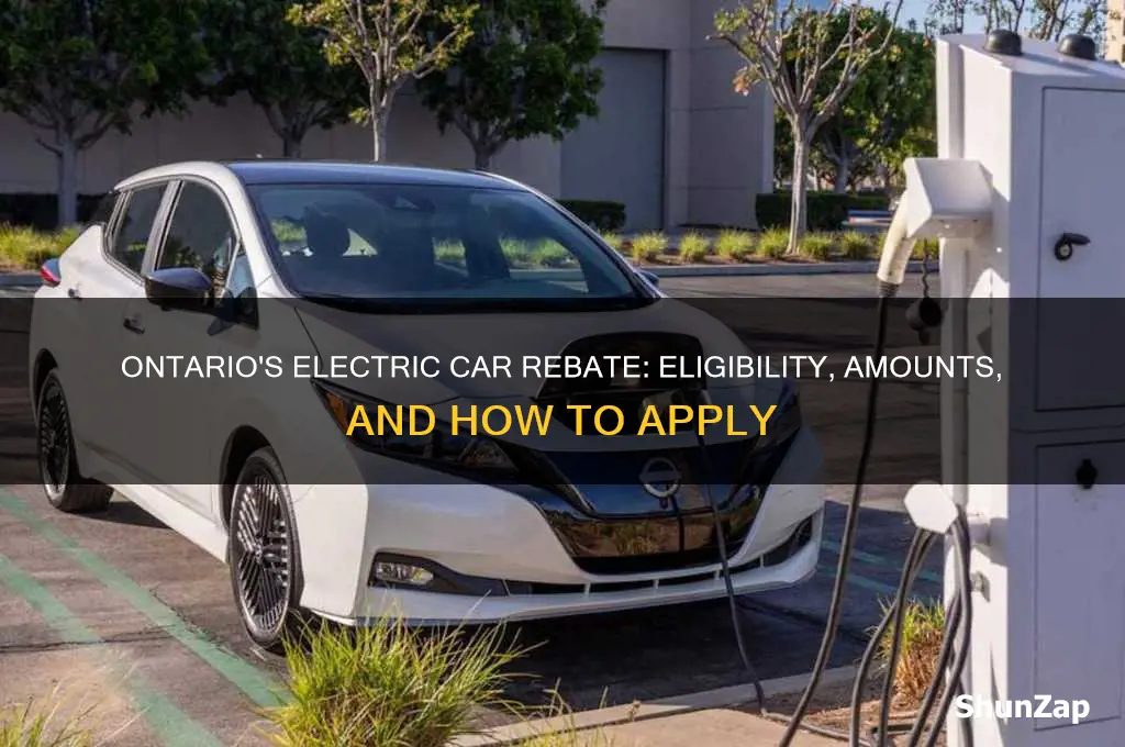 does ontario have electric car rebate