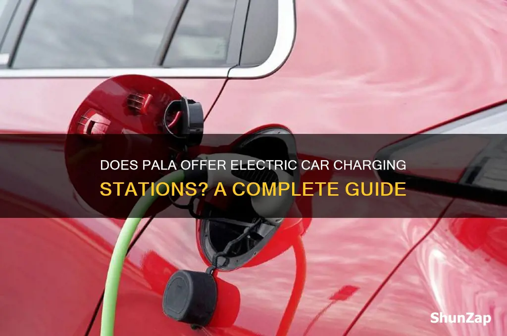 does pala have electric car hookup